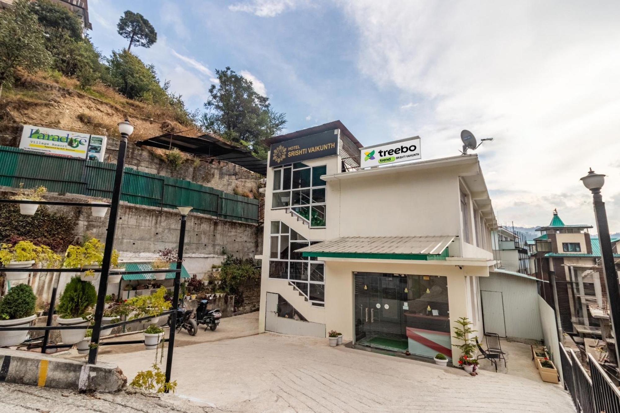 Hotel Treebo Srishti Vaikunth With Mountain View Shimla Esterno foto